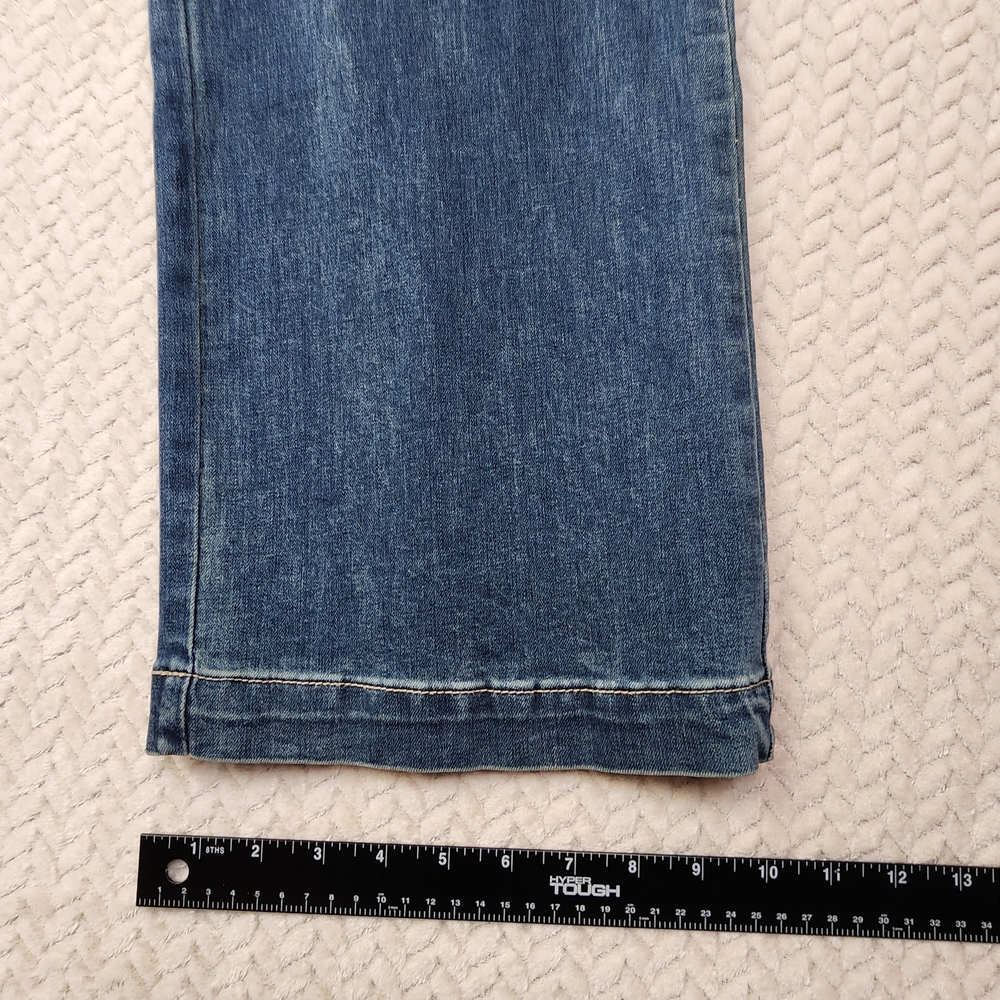 Ed Hardy Wide-Leg Jeans Embroidered Tattoo Graphic Mens Sz 28 WEHD8300-2 NWT - Picture 16 of 16